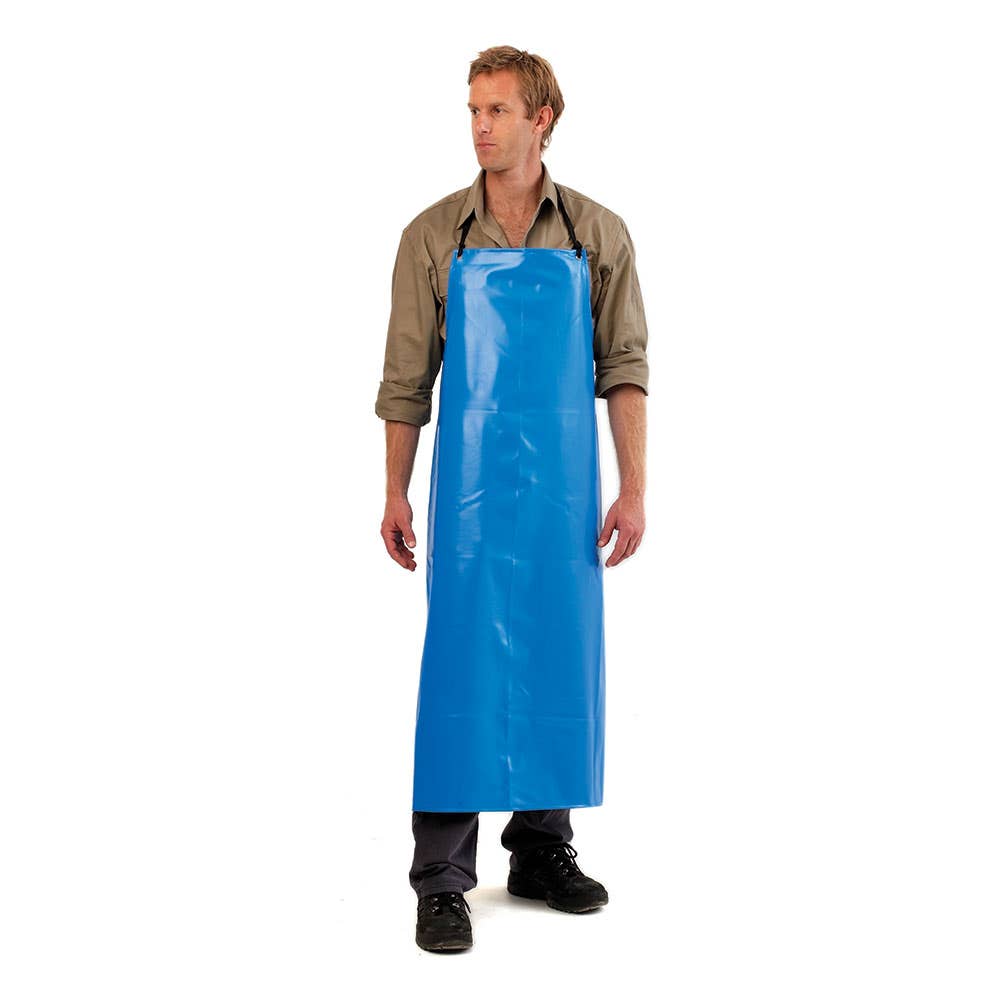 Apron PVC Long Blue 900 x 1,200mm 79012895 AF1B