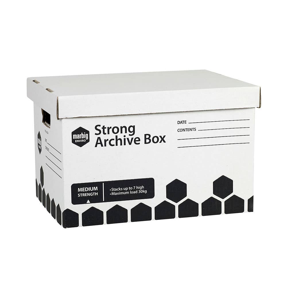 Strong Archive Box White 30kg 135009000 80024
