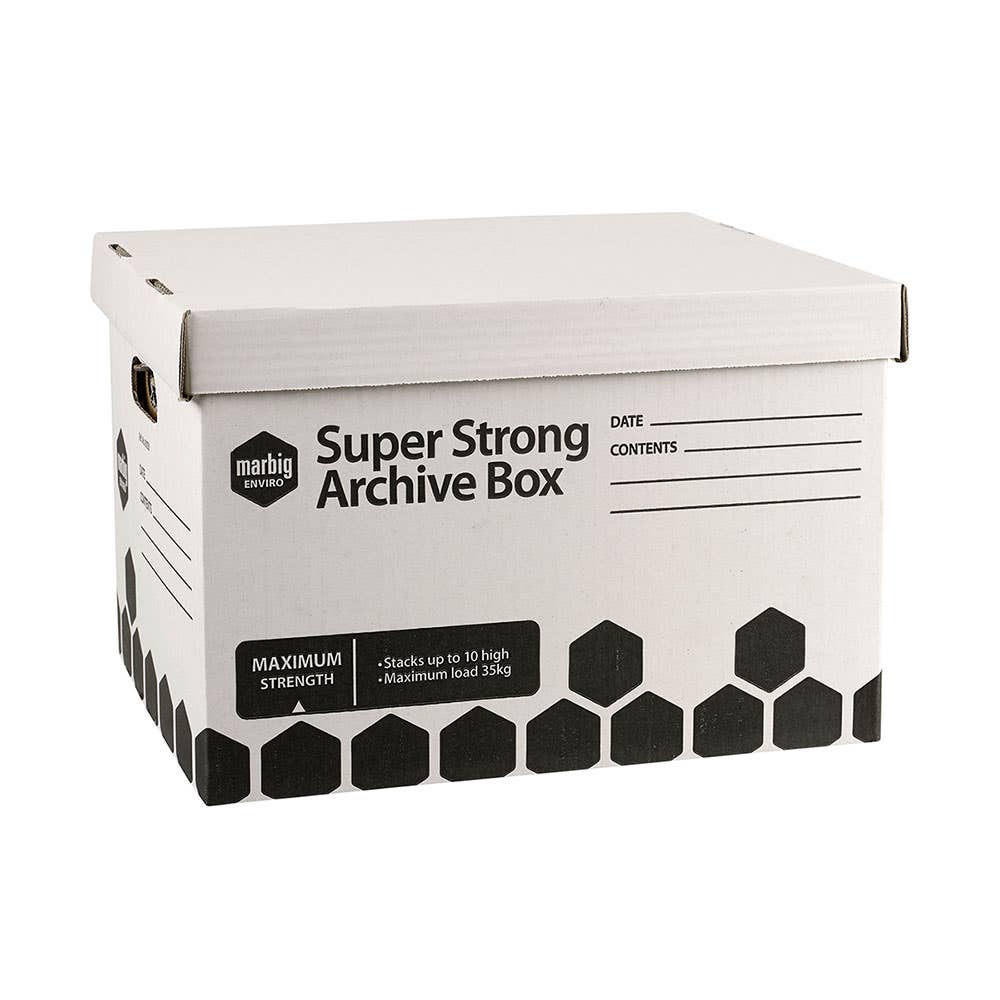 Super Strong Archive Box White 35kg 98881160 80036