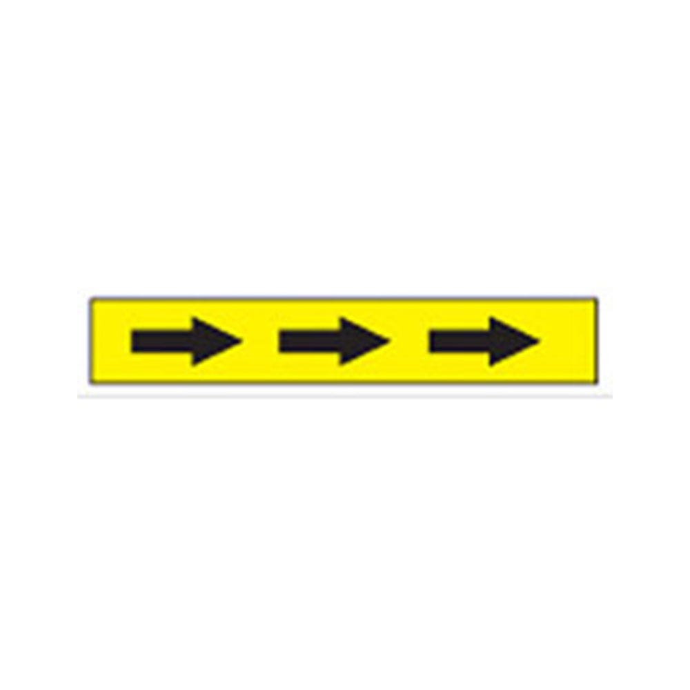 AISLE MARKING TAPE 50MM X 16.4M - YELLOW/BLACK ARROWS 36021783 834221