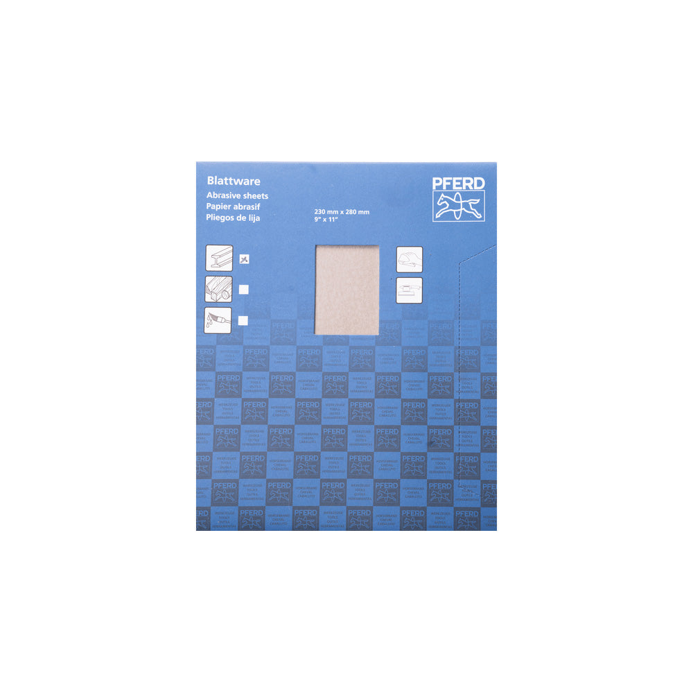 Universal paper-backed abrasive sheet alum oxide 230x280 mm BP ECO AC A600_40108380_45015251