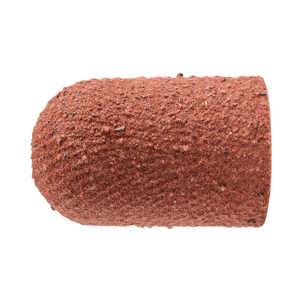POLICAP abrasive cap PC cylindrical w/radius end alum oxide 16x26mm A280_40108104_42302163