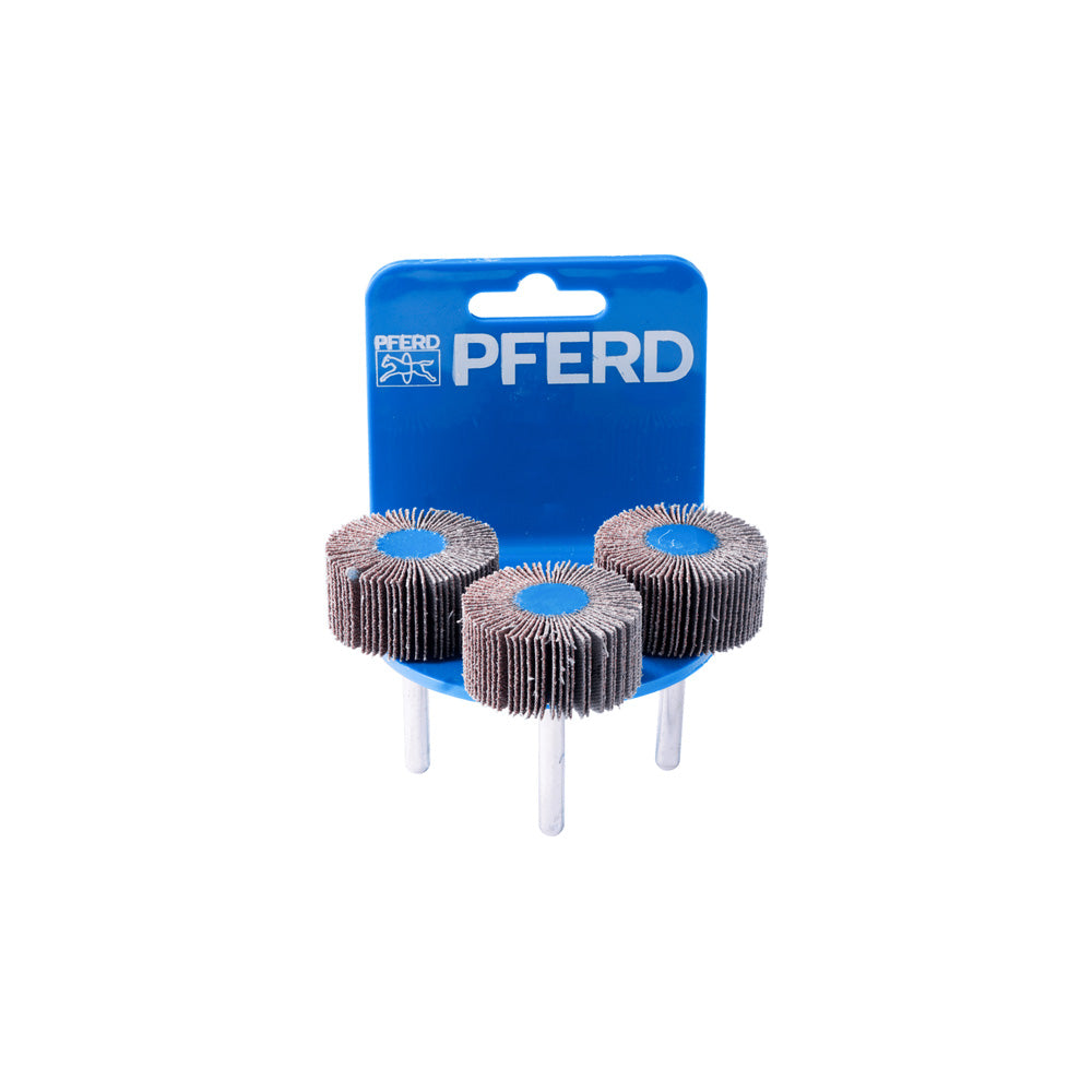 POS aluminium oxide mounted flap wheel F 40x20 mm shank 6 mm A60_40108486_47800133
