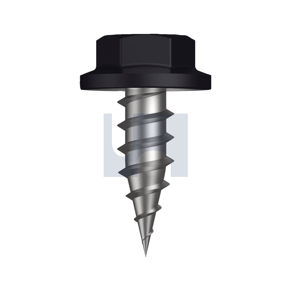 Needle Pt Sds Flg Hex Night Sky (Ebony) -Cl4 As3566 #8-15 12 - Pk 1000_40095294_TNSN4FH0815012