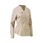 Shirt Womens Stretch V-Neck Closed Front Bisley 16 Stone BLC6063_BSTN16_40021048_BLC6063_BSTN16
