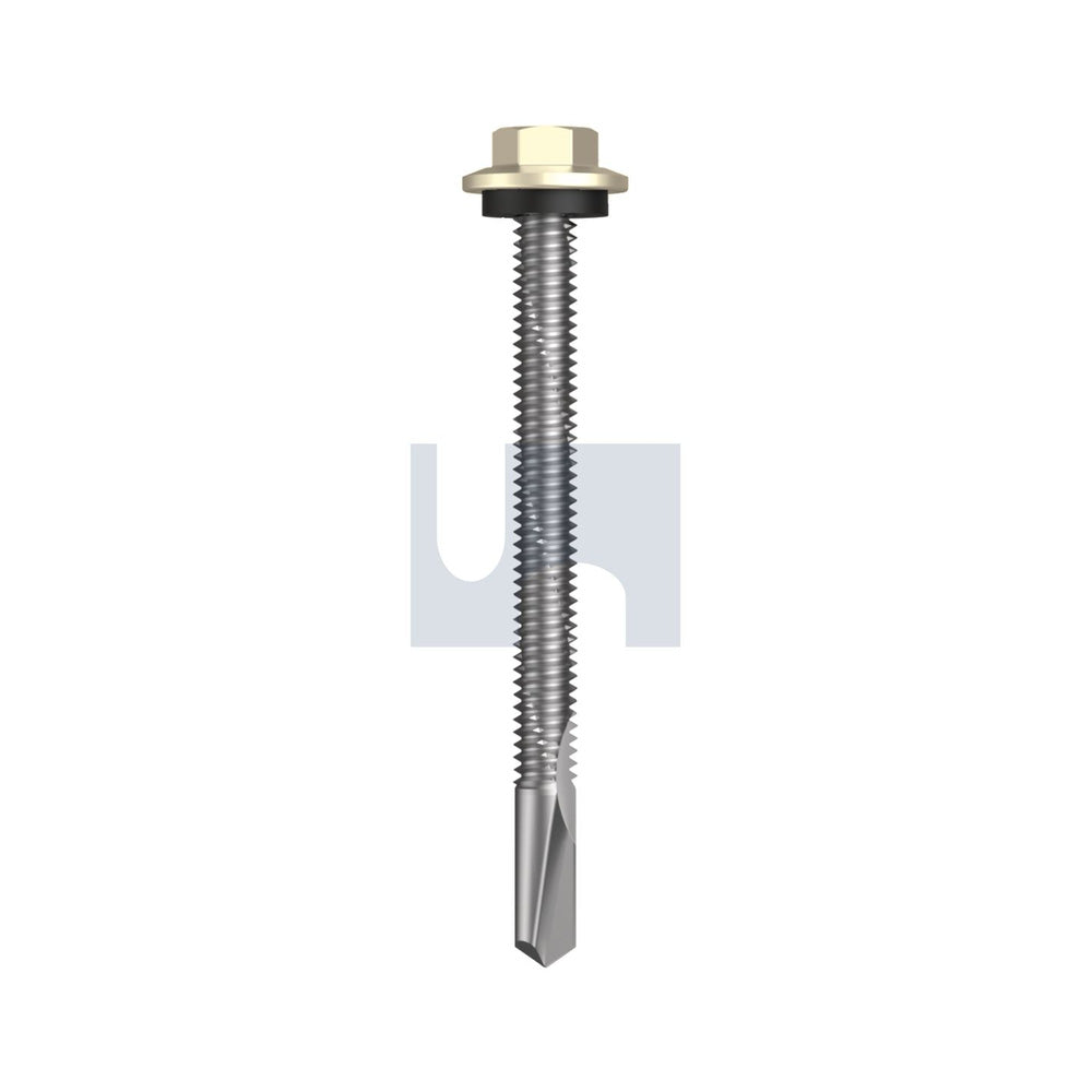 S500 Sds Hex Head + Washer Paperbark - Cl4 As3566 #12-24 65 - Pk 500_40098446_TPA54SH1224065