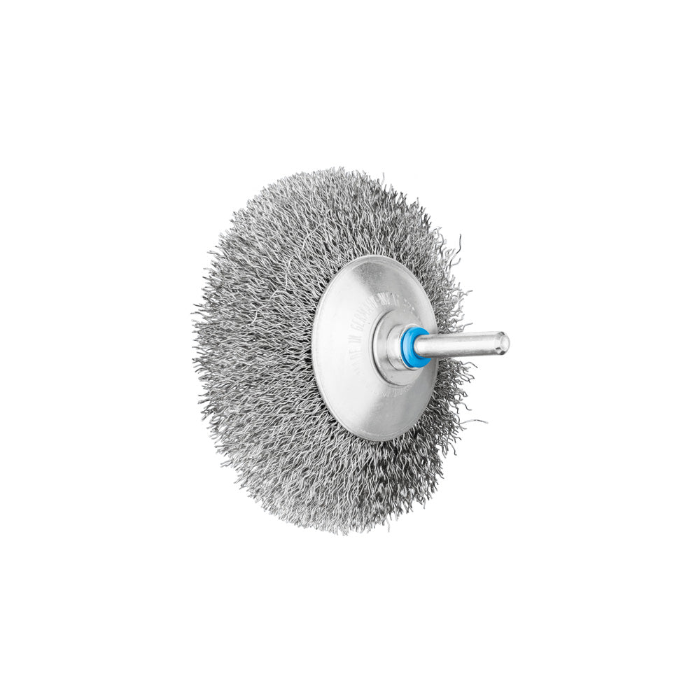 Bevel brush crimped KBU 95x10 mm shank 6 mm stainless steel wire dia. 0.30_40108174_43312503