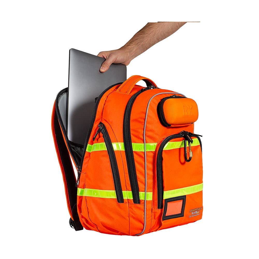 Hi-Vis Laptop/Travel Backpack Orange 45L 320 x 300 x 500mm 40039310 RXES05G412HVOR
