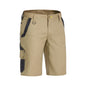 Short Stretch Flx and Move Cargo Cotton 280gsm Khaki 107R Bisley_40115165_BSHC1120_BCDRR07