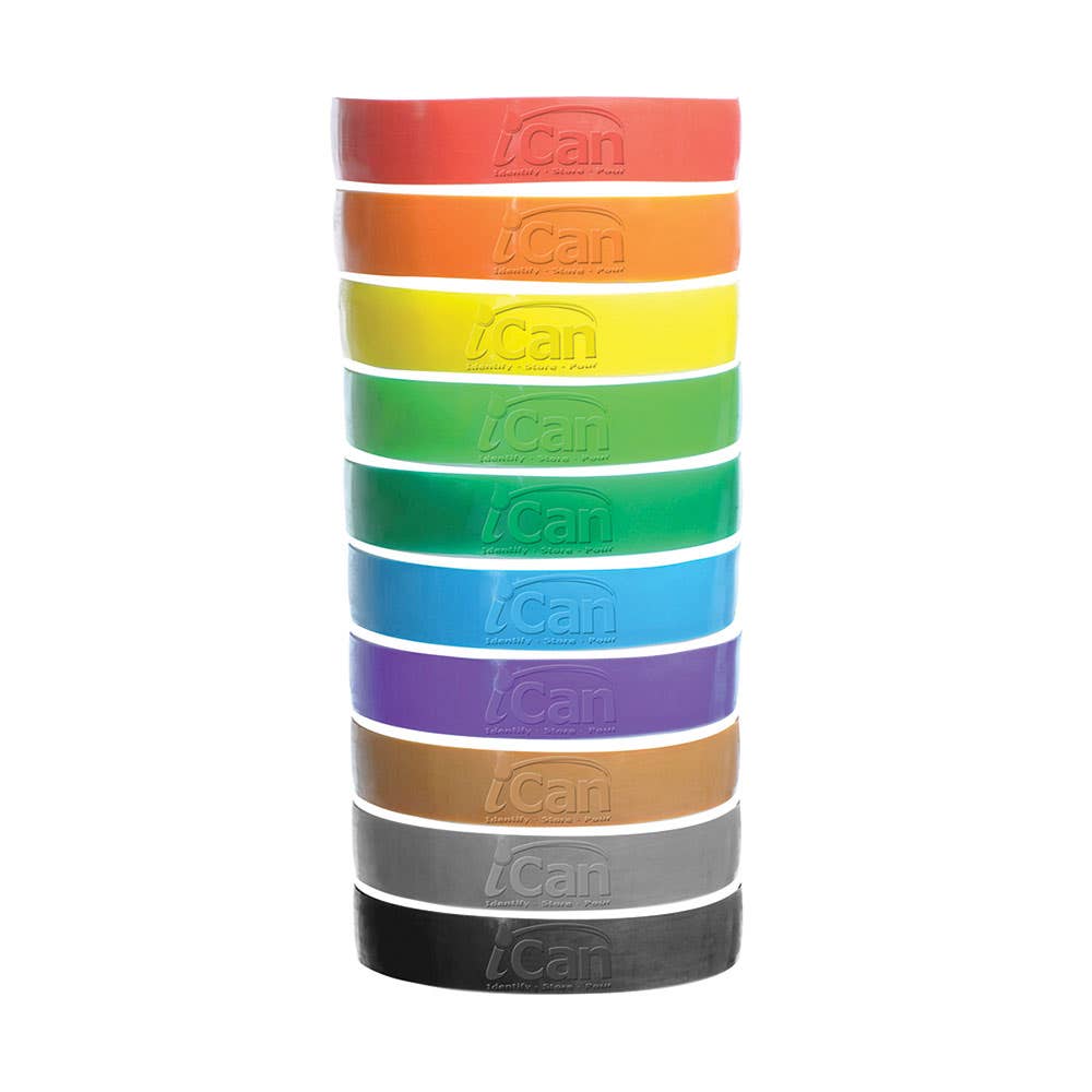 IBAND Identification Bands For ICAN Lids Assorted Colours 10 Pk 267210 001530