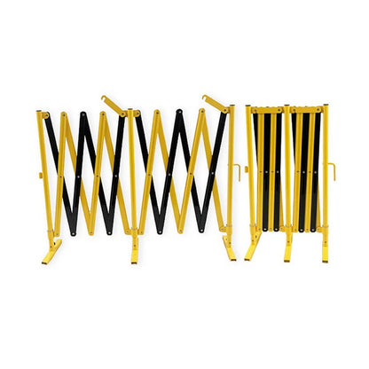 Aluminium Expanding Barrier Black/Yellow 4m 247242 A0090