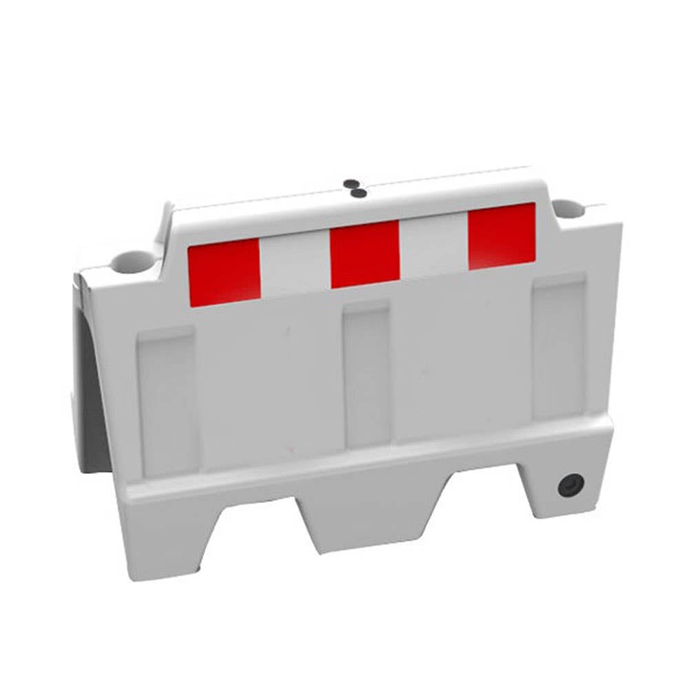 Stackable Water Filled Barrier White  1.1m 266551 A4953