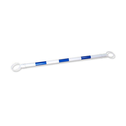 Extendable Barrier Bar Blue/White 1.1 - 2.1m 453649 A3640