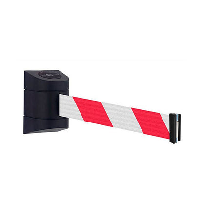 Tensabarrier Magnetic Wall Mount Webbing Tape Red/White 7.7m 546467 A1697