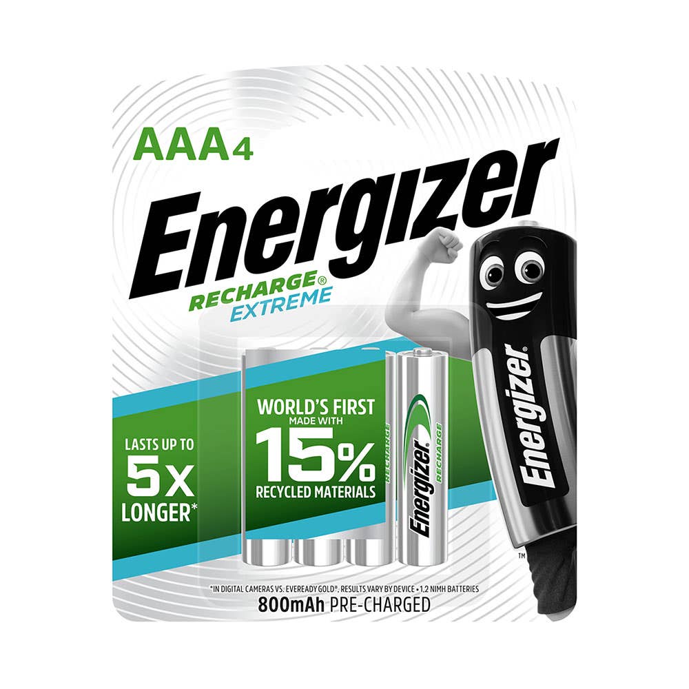 AAA Rechargeable NiMH Battery 4 Pk 202141 E000018700