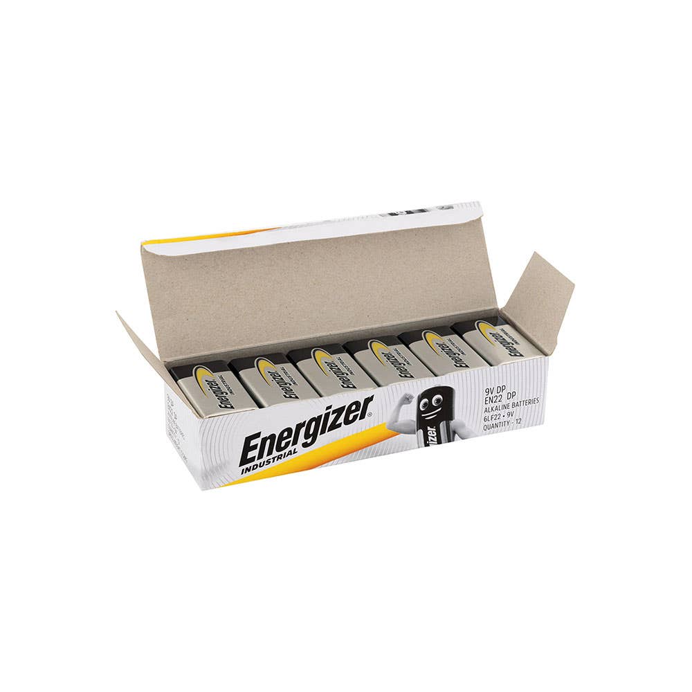Energizer Battery 9V Pack 12 12772800 E000054300