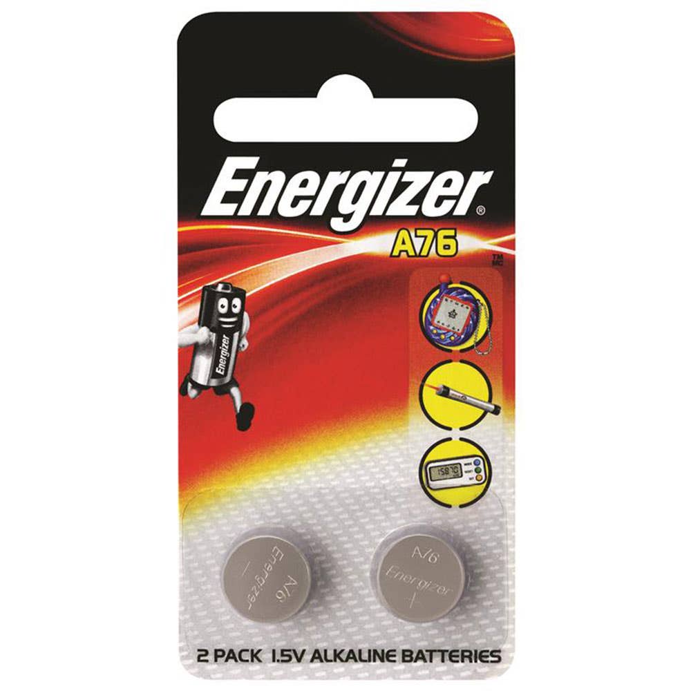 A76 Alkaline Coin Battery 1.5V 2 Pk 3433007 E303815600