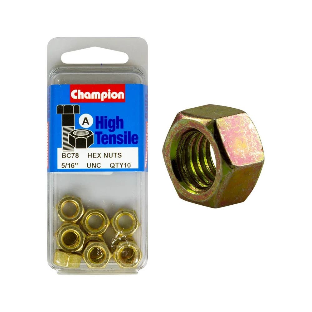 Nut Hex UNC 5/16'' Blister Pack_60039574_BC78