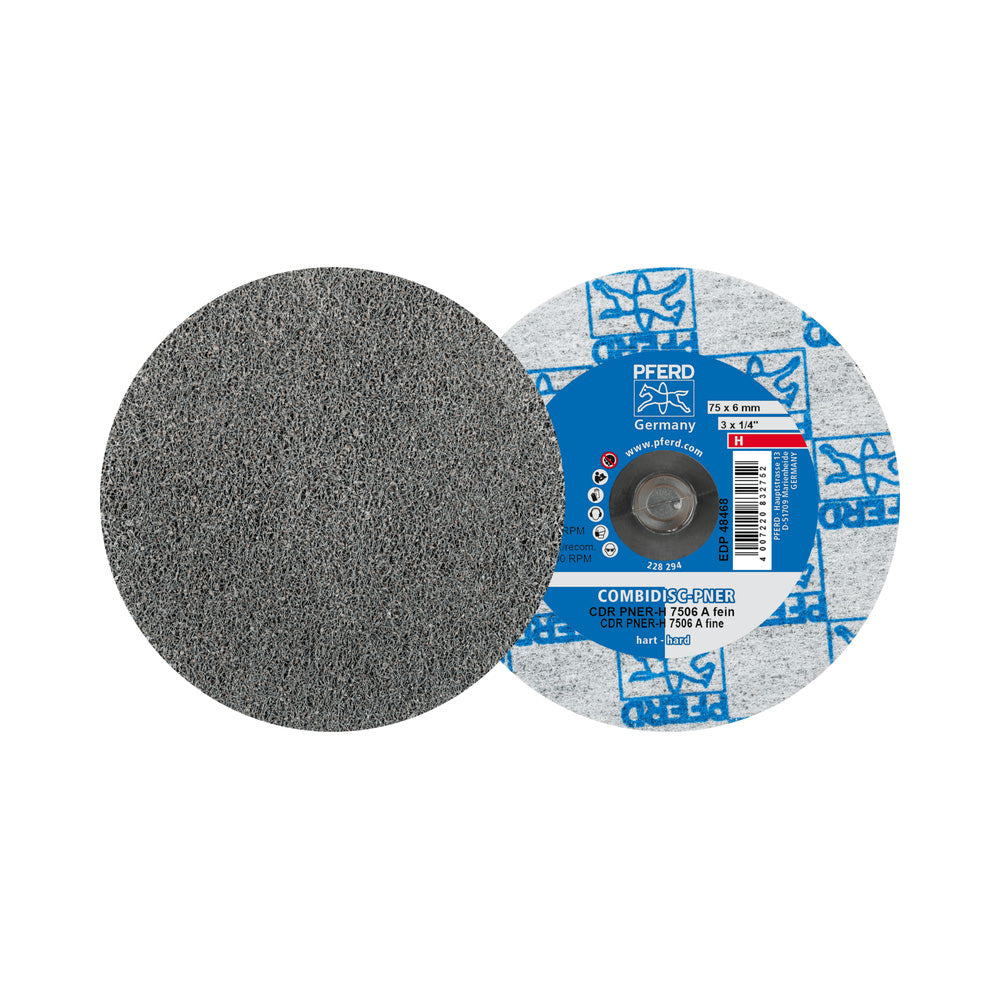 COMBIDISC pressed non-woven disc CDR PNER 75 mm hard A fine for finishing_40108148_42779152