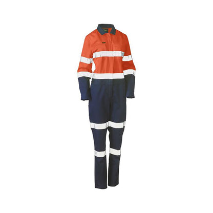 BCL6066T Waist Zip Opening Ladies Coveralls s_AERISBCL6066T