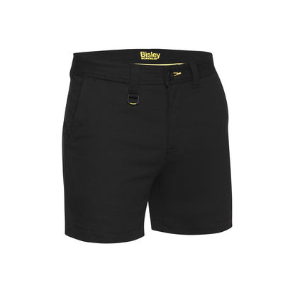 Shorts Stretch Cotton Drill 280gsm BSH1008 Black 127R_40049917_BSH1008_BBLKR27
