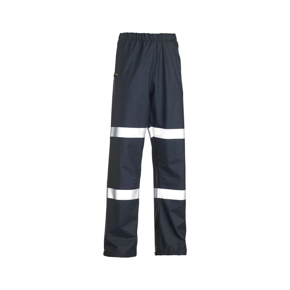 Pants Wet Weather Stretch PU Coated 190gsm Taped Navy 6XL Bisley_40012646_BP6936T_BPCT6XL