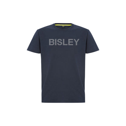 Tee Segmented Printed Cotton 160gsm Navy XL Bisley_40114520_BKT081_BPCTXL