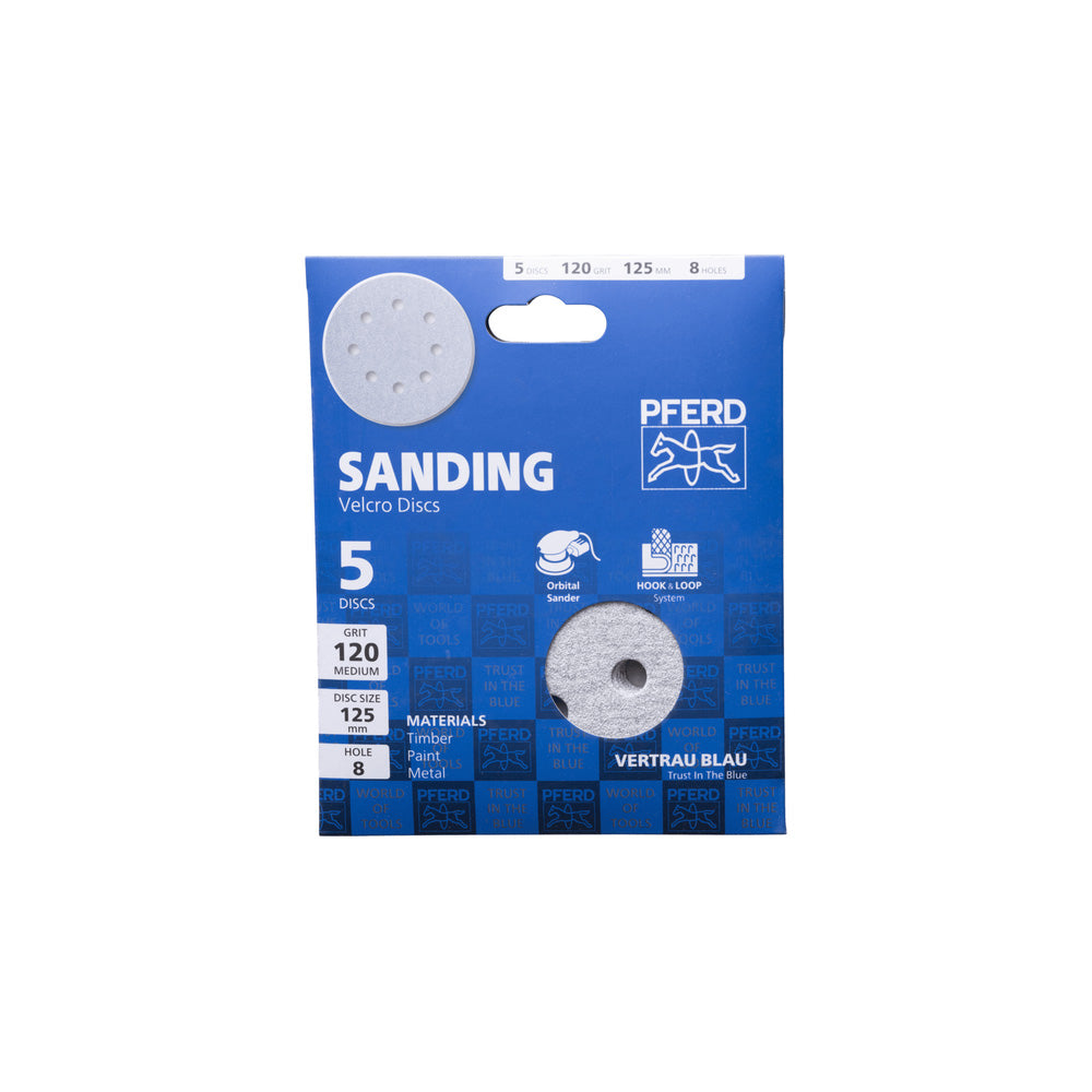 POS uni. alu. oxide hook and loop-backed abrasive disc KSS ECO AC 125 A120_40108402_45017892
