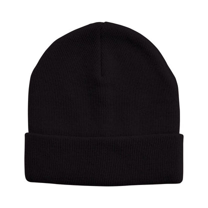 4229 Acrylic Beanie Black Qantas_QANT4229