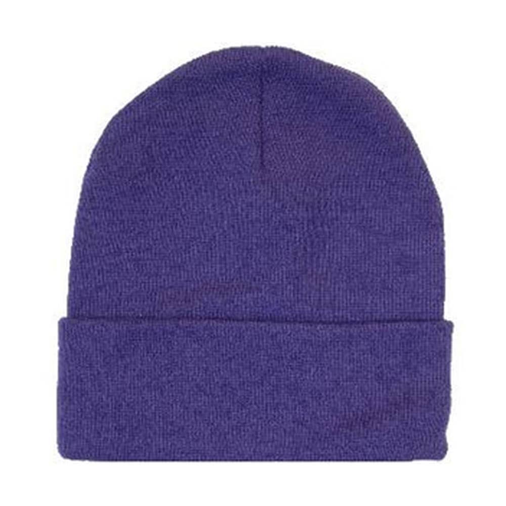 Acrylic Beanie Purple 36016904 HEAD4243-PURPLE