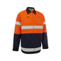 Jacket Cotton Drill Hi Vis 3M Tape 310gsm Orange/Navy 4XL 3001 Workit_60016035_3001ON4XL