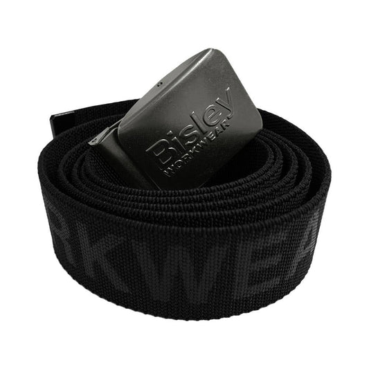Stretch Webbing Belt with Adjustable Metal Buckle 38 x 1,270mm 40022411 BB101 BBLKONE