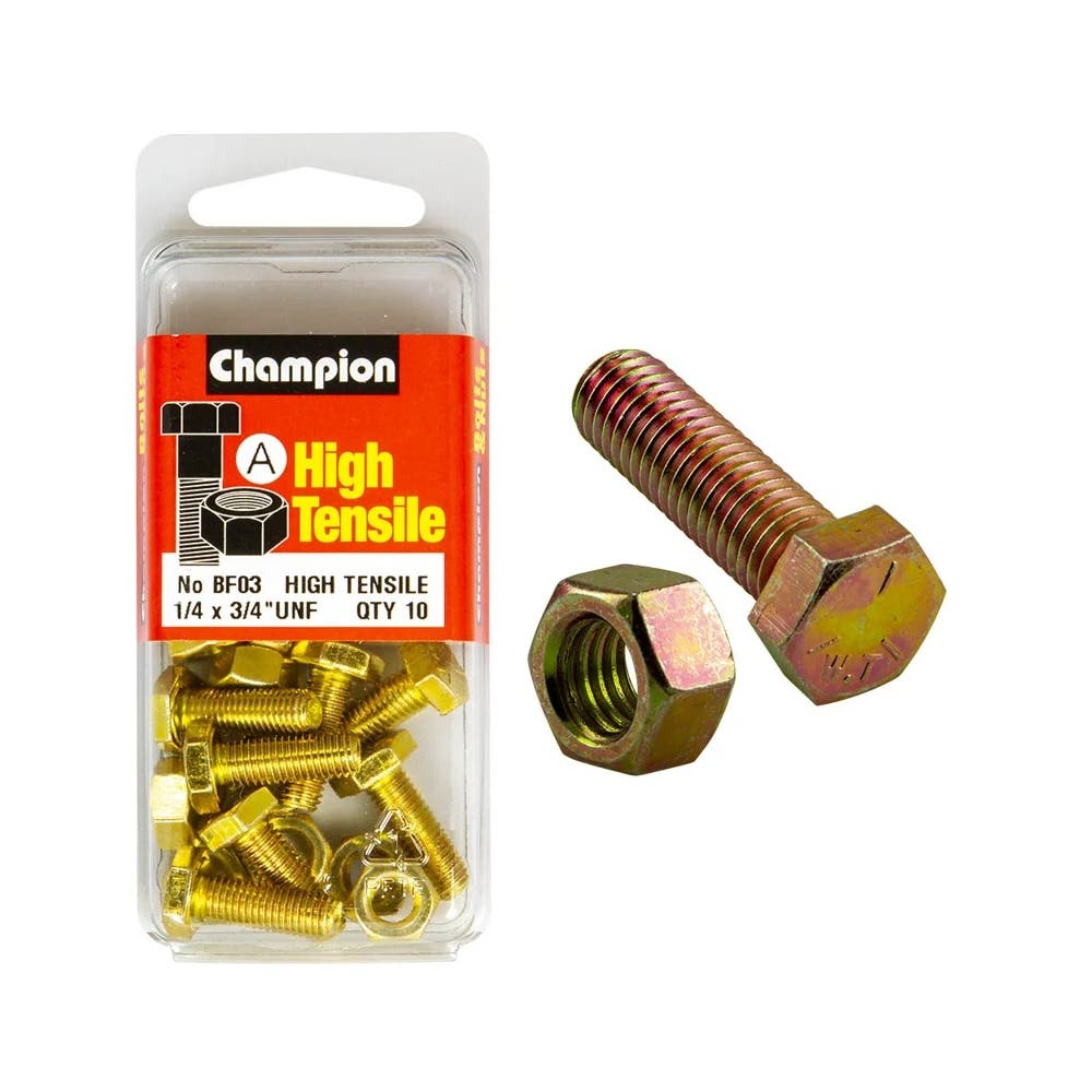 Screw Set + Nut UNF Fully Threaded 3/4 x 1/4'' Blister Pack_60039584_BF3