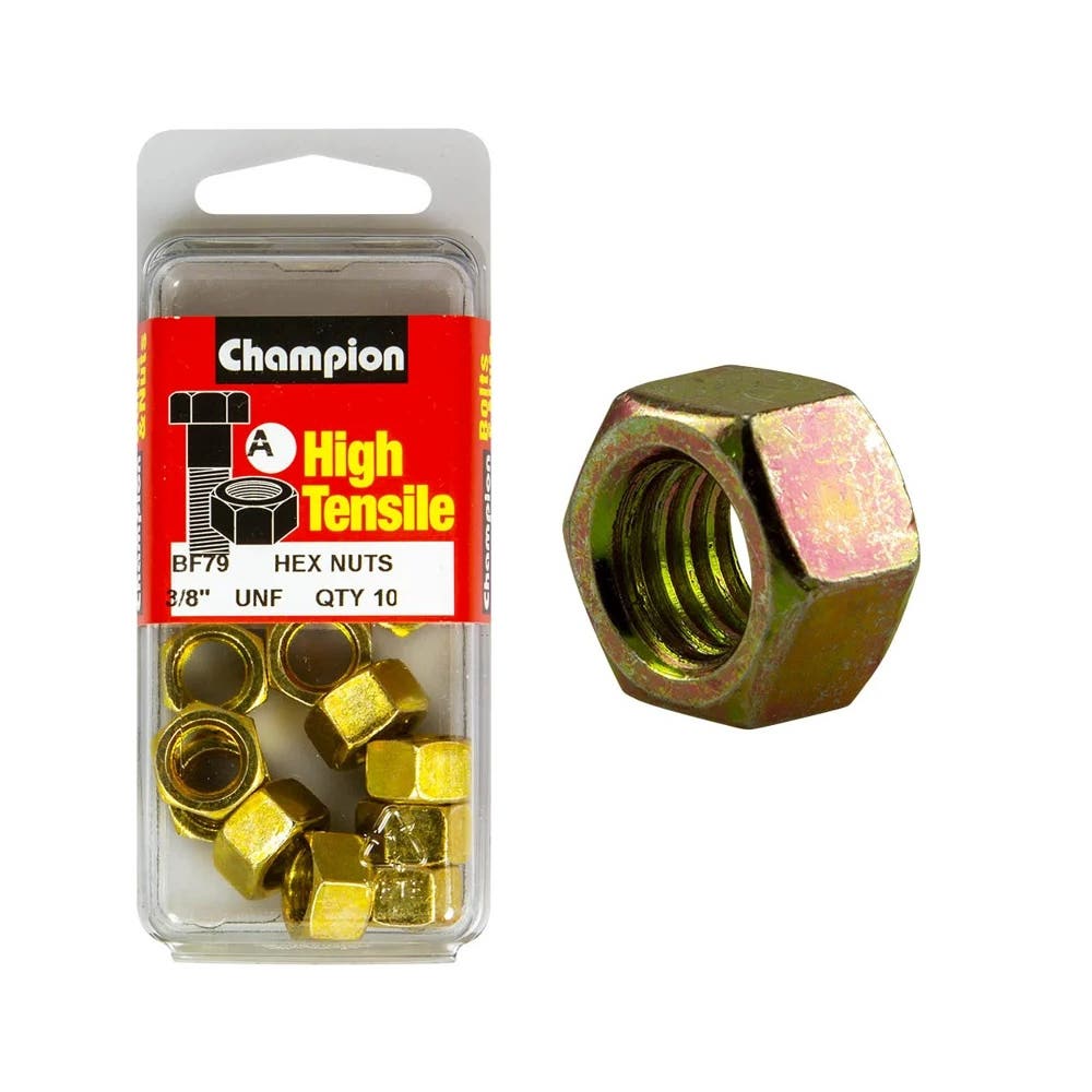 Nut Hex UNF 3/8'' Blister Pack_60039591_BF79
