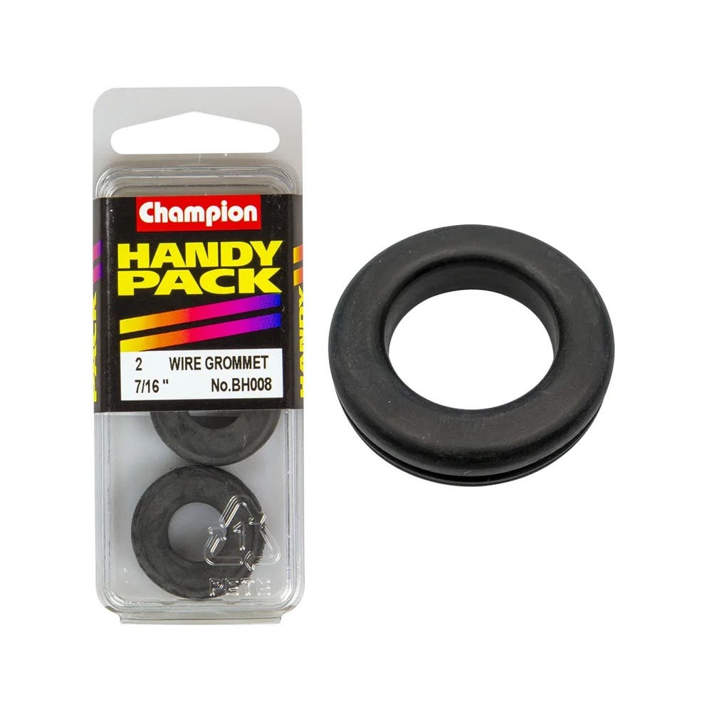 Grommet Wiring Rubber 7/16 x 3/4'' Blister Pack_60039599_BH008