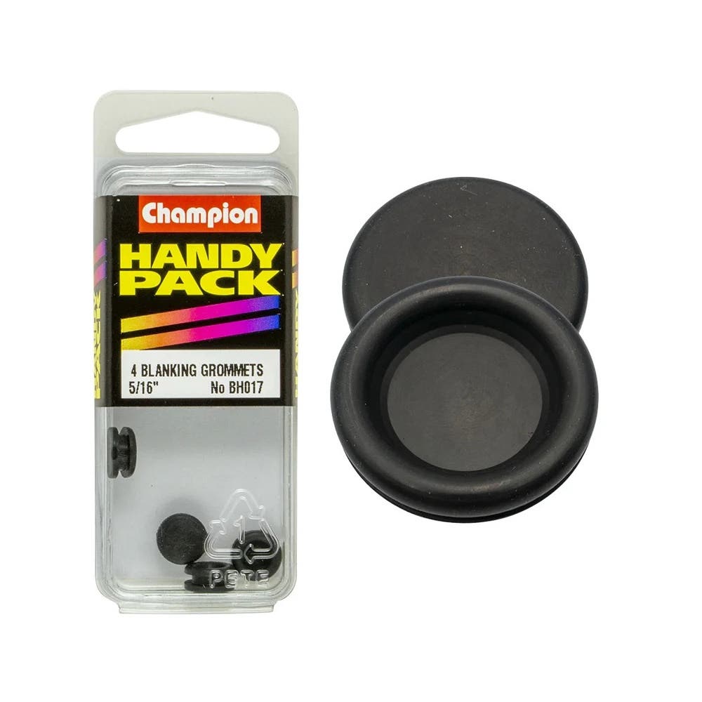 Grommet Panel Hole Blanking Rubber 5/16'' Blister Pack_60039603_BH017