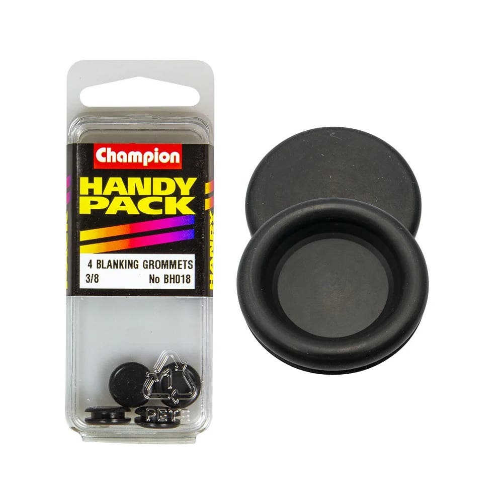 Grommet Panel Hole Blanking Rubber 3/8'' Blister Pack_60039604_BH018
