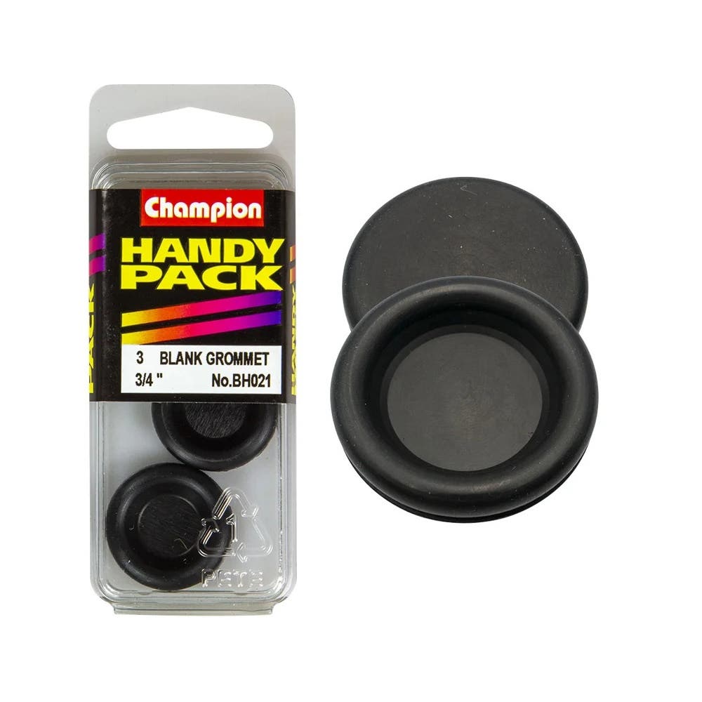 Grommet Panel Hole Blanking Rubber 3/4'' Blister Pack_60039607_BH021