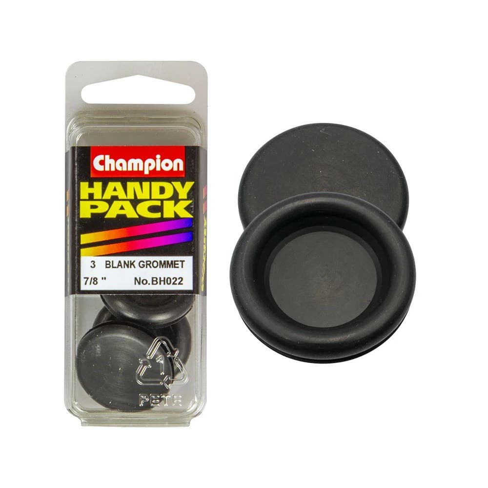 Grommet Panel Hole Blanking Rubber 7/8'' Blister Pack_60039608_BH022