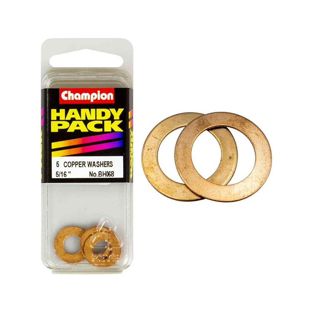 Washer Copper 5/16 x 5/8'' Blister Pack_60039622_BH068