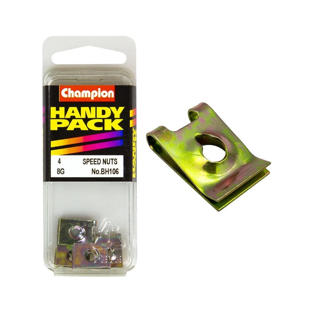 Nut Speed 8G x 21/32 x 7/16'' Blister Pack_60039638_BH106