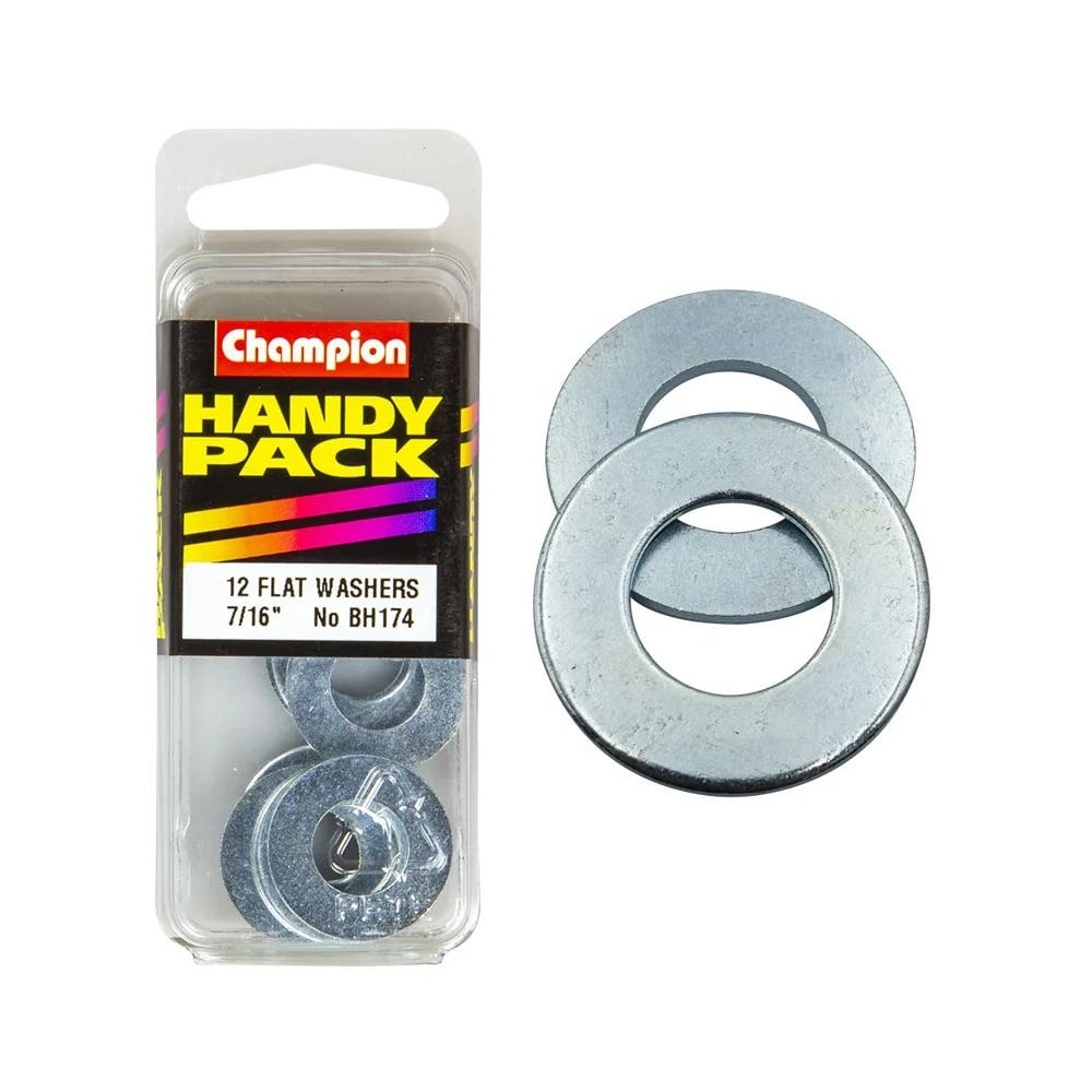Washer Flat Steel 7/16'' Blister Pack_60039654_BH174