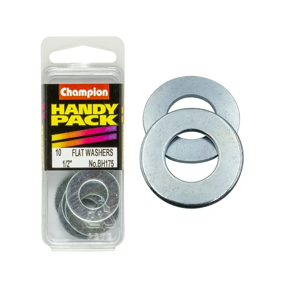 Washer Flat Steel 1/2'' Blister Pack_60039655_BH175
