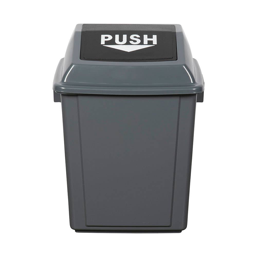 Rubbish Bin With Bullet Lid 25L Grey 1031198 12054