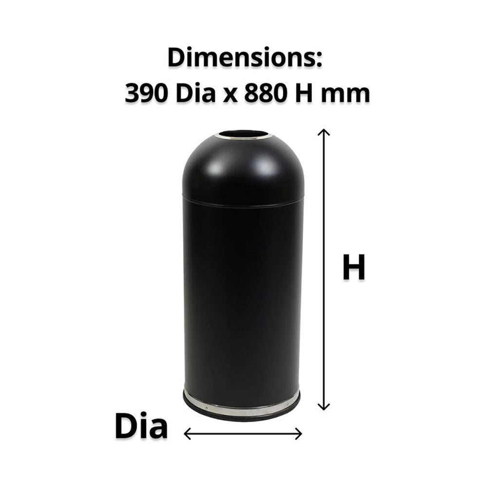 Bin 57L Bullet Black Compass 76925701_40043913_76925701