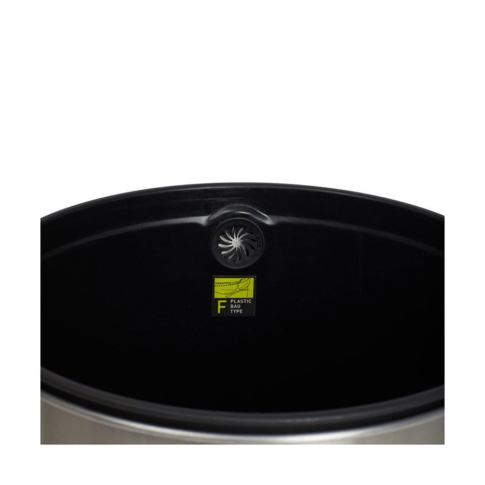 Bin 60L Open Top S/Steel with Plastic Liner Compass 769260_40043916_769260