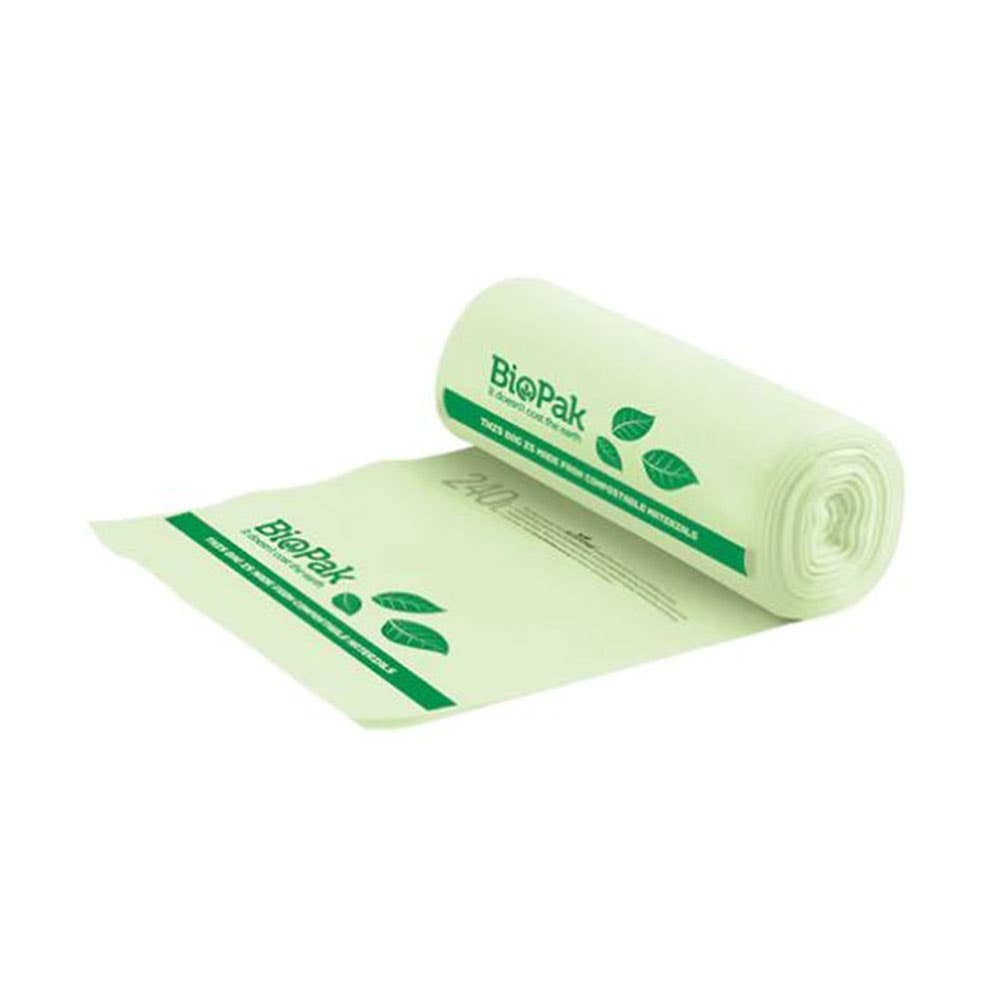 Bin Liners Bioplastic 240L Green (144) Biopak  PSB-C-0004_40044220_PSB-C-0004