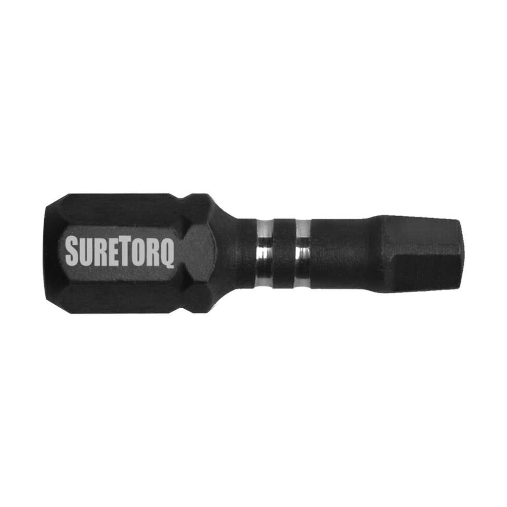 Square Impact Insert Bit SQ2 25mm 2 Pack 40035377 01310202
