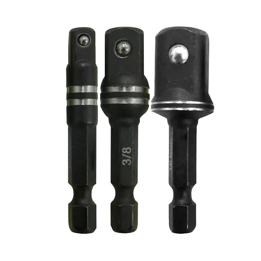 3 Piece Impact Screwdriver Adaptor Bit Set 40035493 01820301