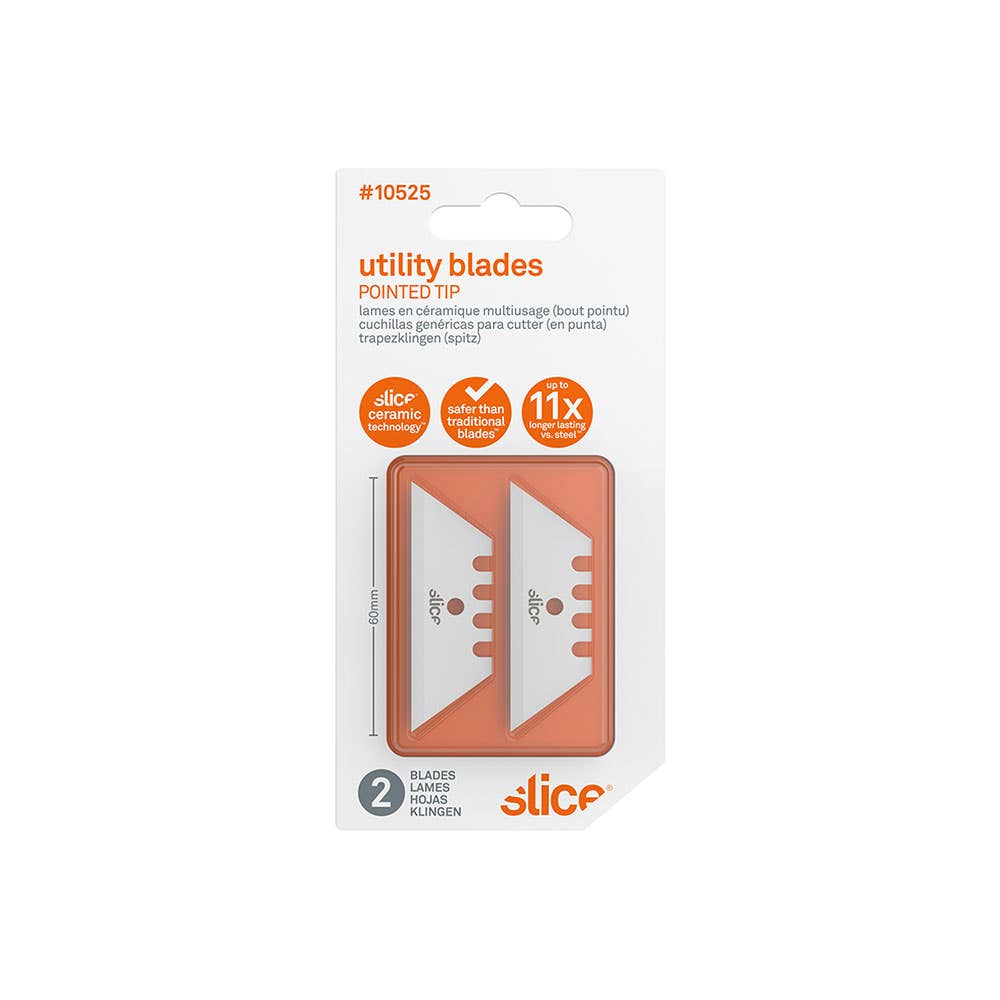 Slice Ceramic Utility Blade Pack Of 2 486333 10525